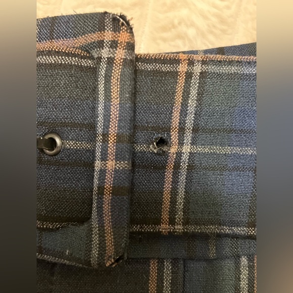 Anthropologie Maeve Bernadette
Button-Front Midi Skirt Tartan Plaid - Picture 10 of 10